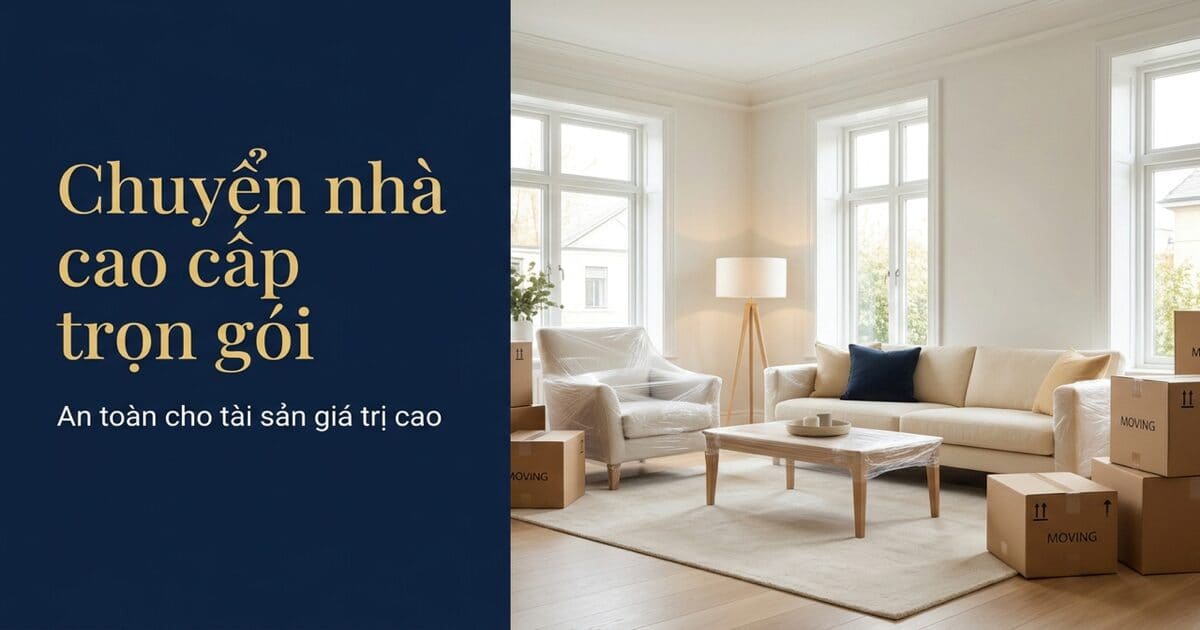 Ảnh bìa: Dịch vụ chuyển nhà cao cấp trọn gói tại TP.HCM — White Glove Logistics