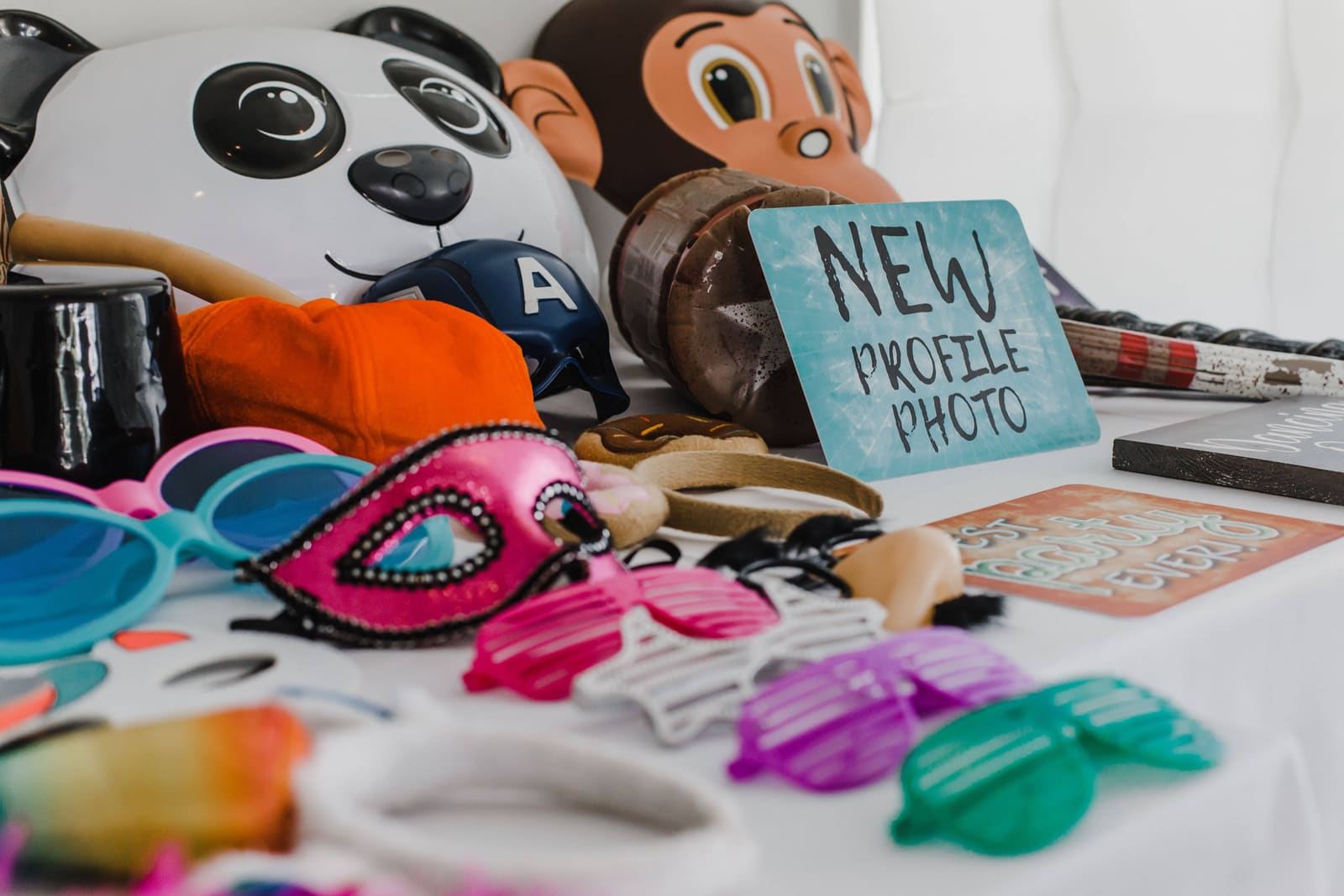 Phụ kiện và setup photobooth cho sự kiện