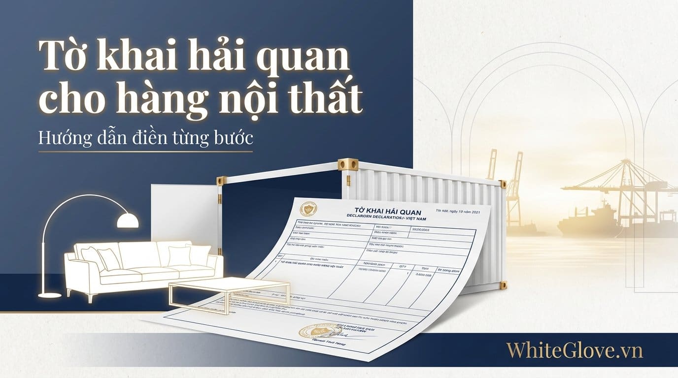 Cover: Tờ khai hải quan cho hàng nội thất — hướng dẫn điền từng bước