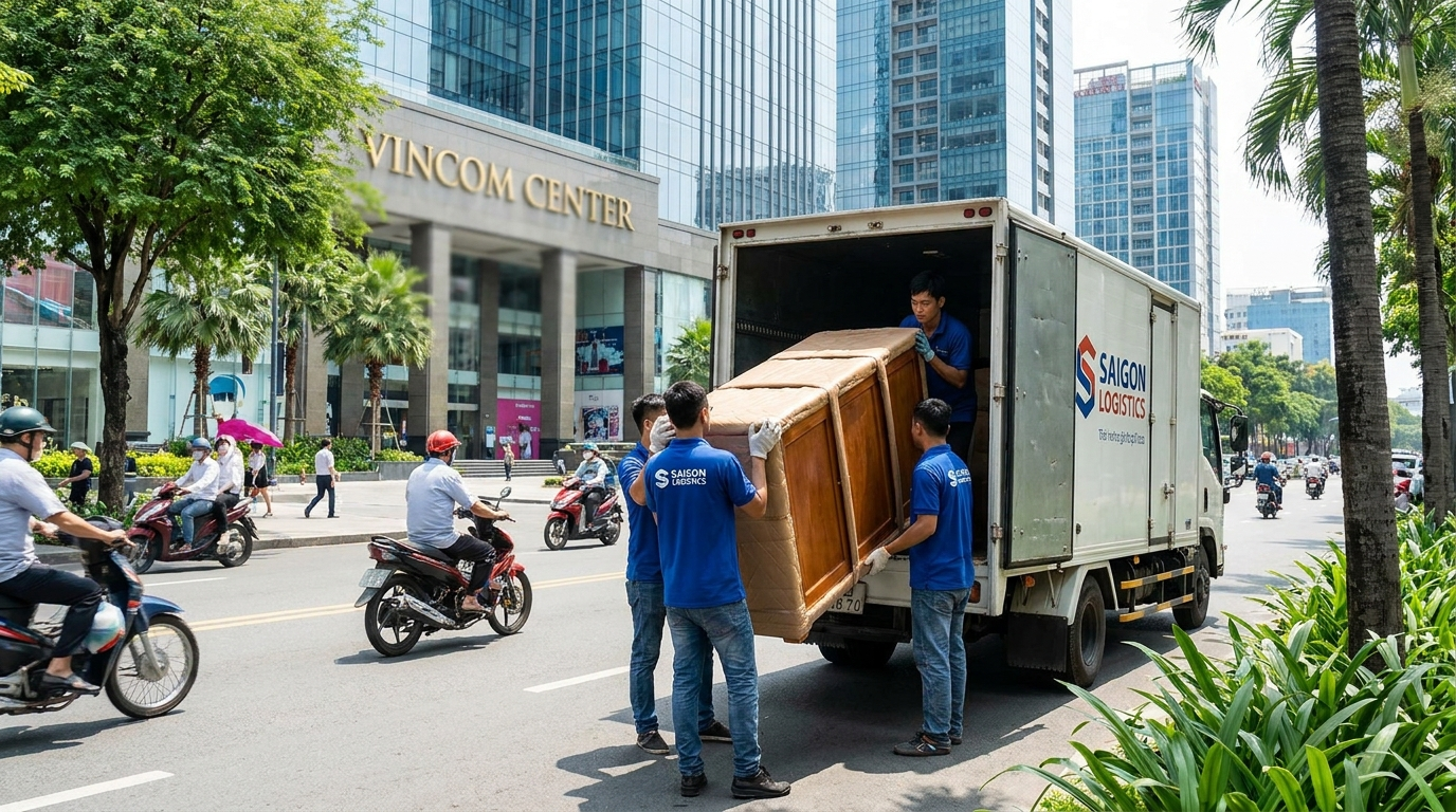 Vận chuyển đồ nội thất tại TP.HCM