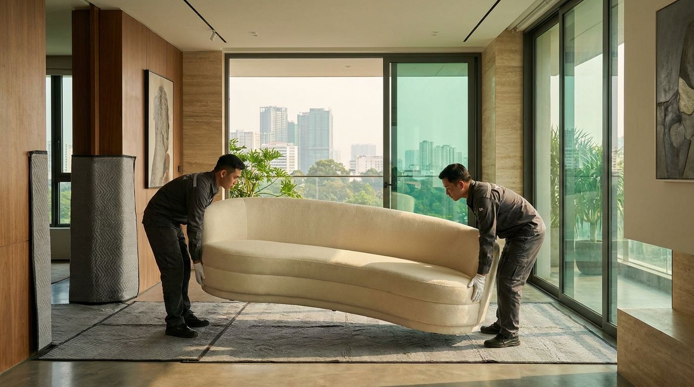 Đội White Glove hoàn thiện trải nghiệm giao nội thất
